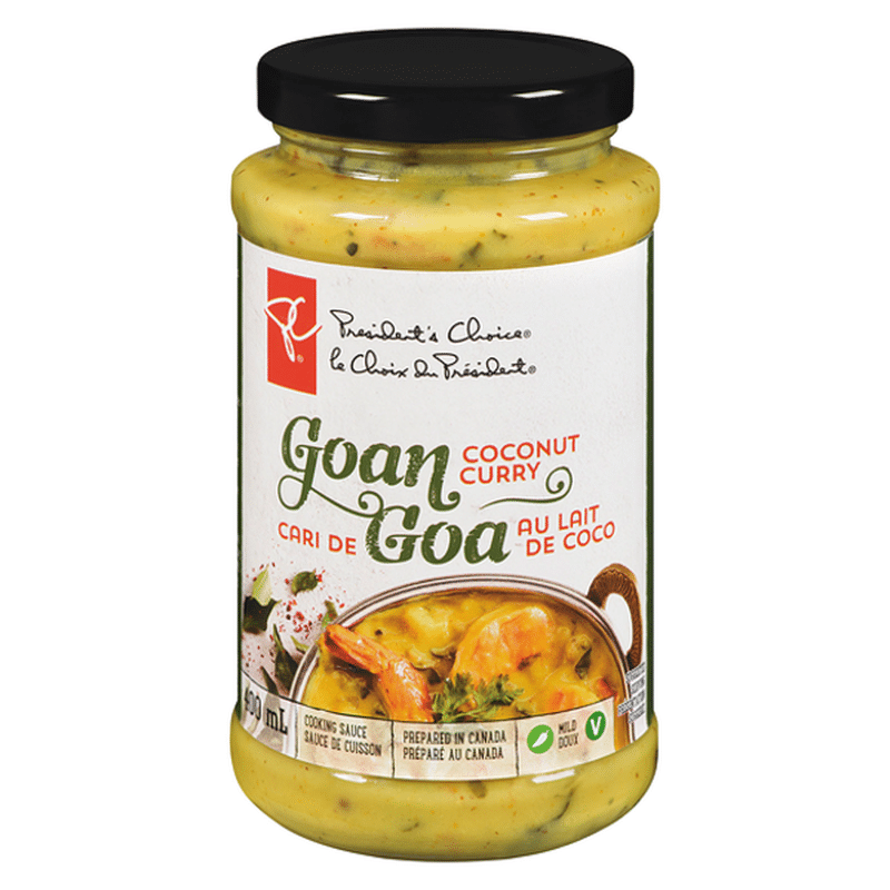 President's Choice Goan Coconut Curry Cooking Sauce (400 ml) Instacart