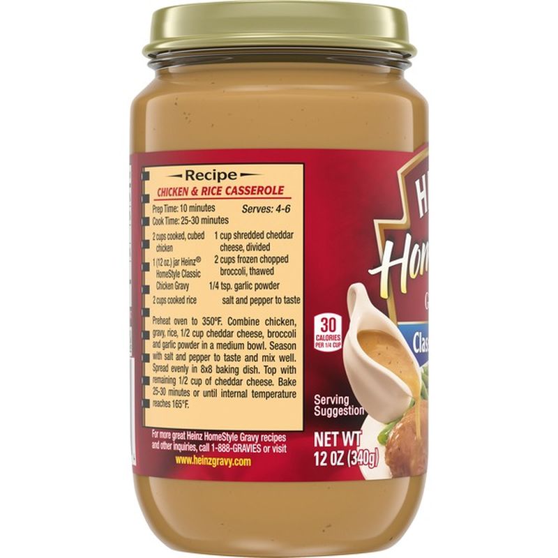 Heinz HomeStyle Classic Chicken Gravy (12 oz) from Fred Meyer - Instacart