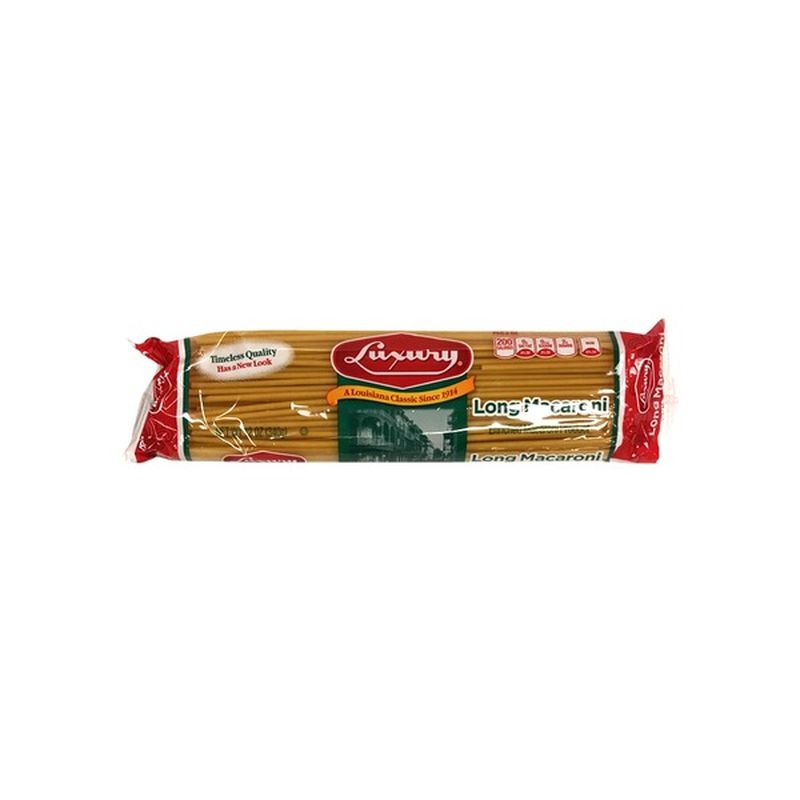 Luxury Pasta, Macaroni, Long (12 oz) Instacart