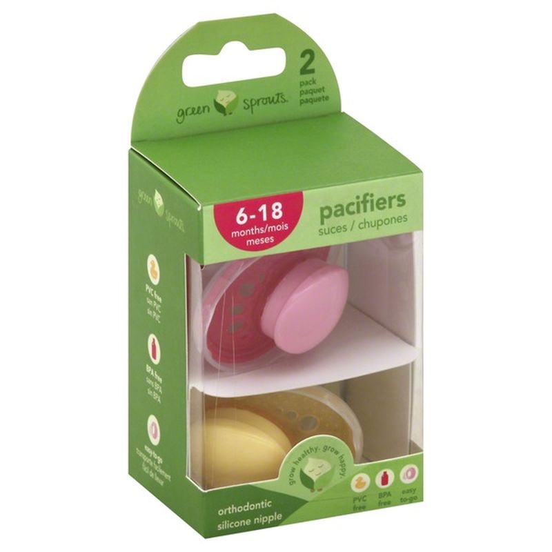 green sprouts pacifier