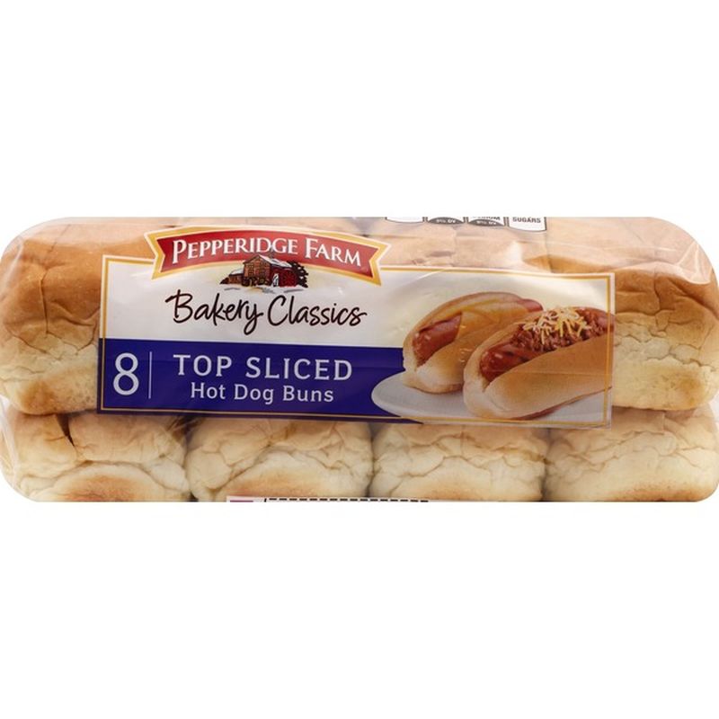 Pepperidge Farm® Top Sliced White Hot Dog Buns (14 oz) from ShopRite