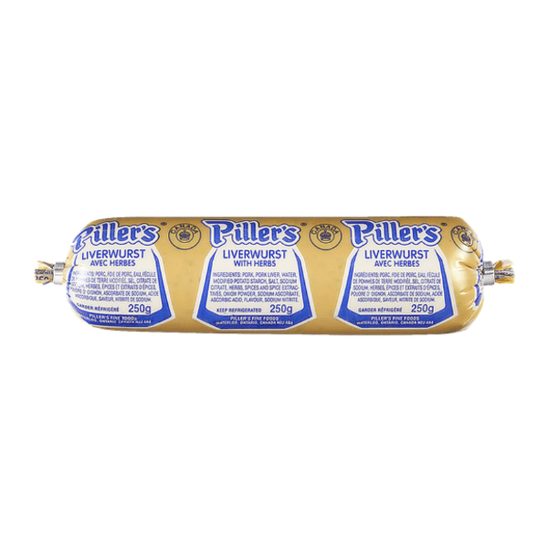 Piller's Liverwurst with Herbs (250 g) Delivery or Pickup Near Me