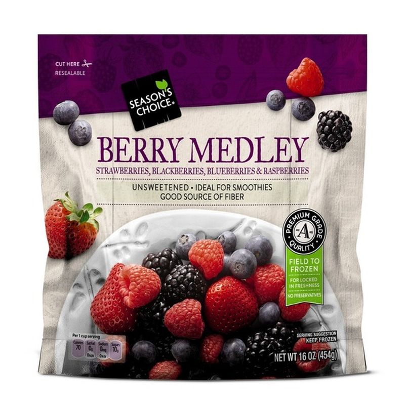Season's Choice Berry Medley Strawberries, Blackberries, Blueberries & Raspberries