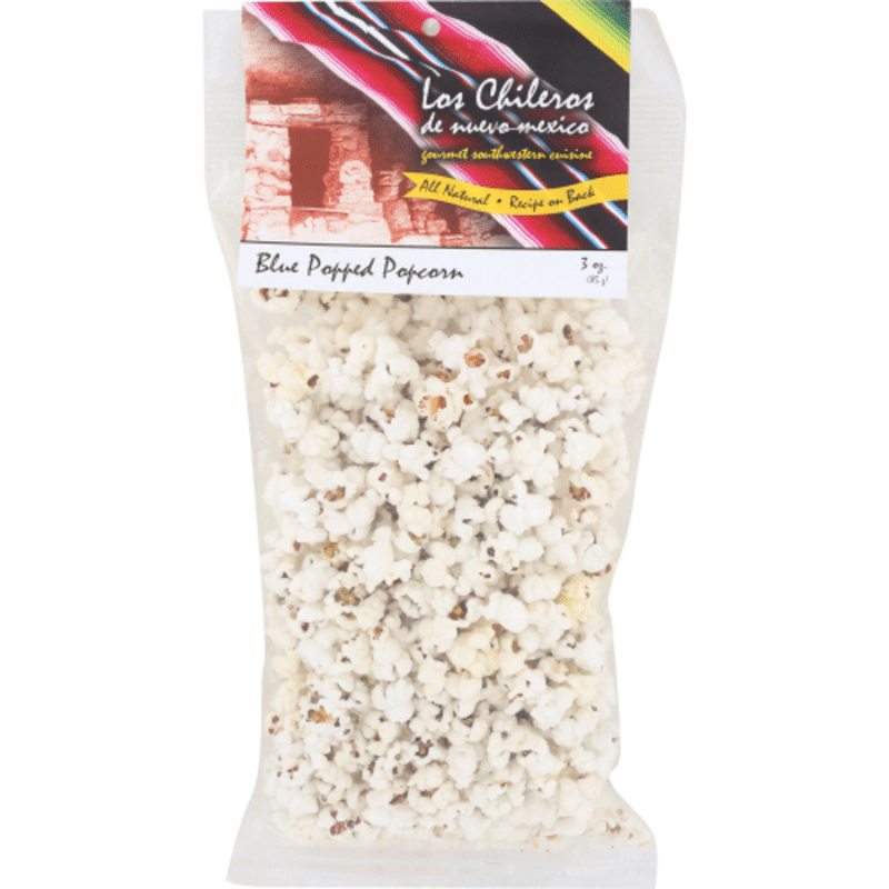 Los Chileros Blue Popped Popcorn