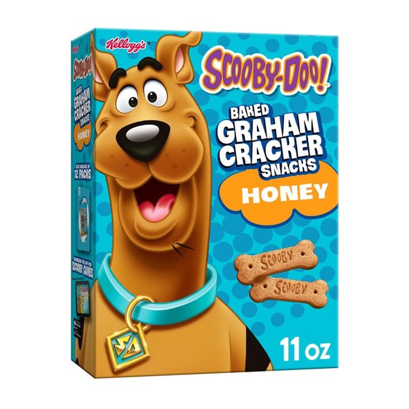 Kellogg's Scooby-Doo! Graham Cracker Sticks, Honey, Lunch Box Snacks ...