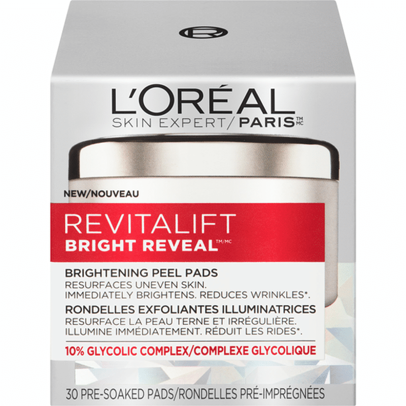 Revitalift® Bright Reveal Peel Pads (30 ct) from Shoppers Drug Mart Instacart