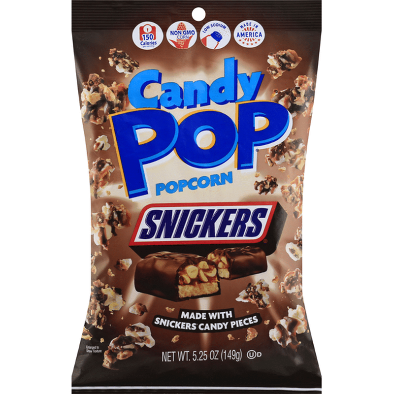 Candy Pop Popcorn, Snickers (5.25 oz) Instacart