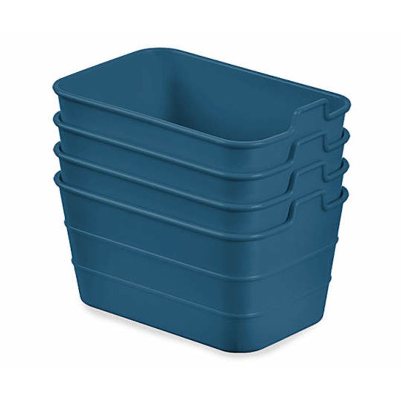 Starplast Teal Small Flex Bins (4 ct) Instacart