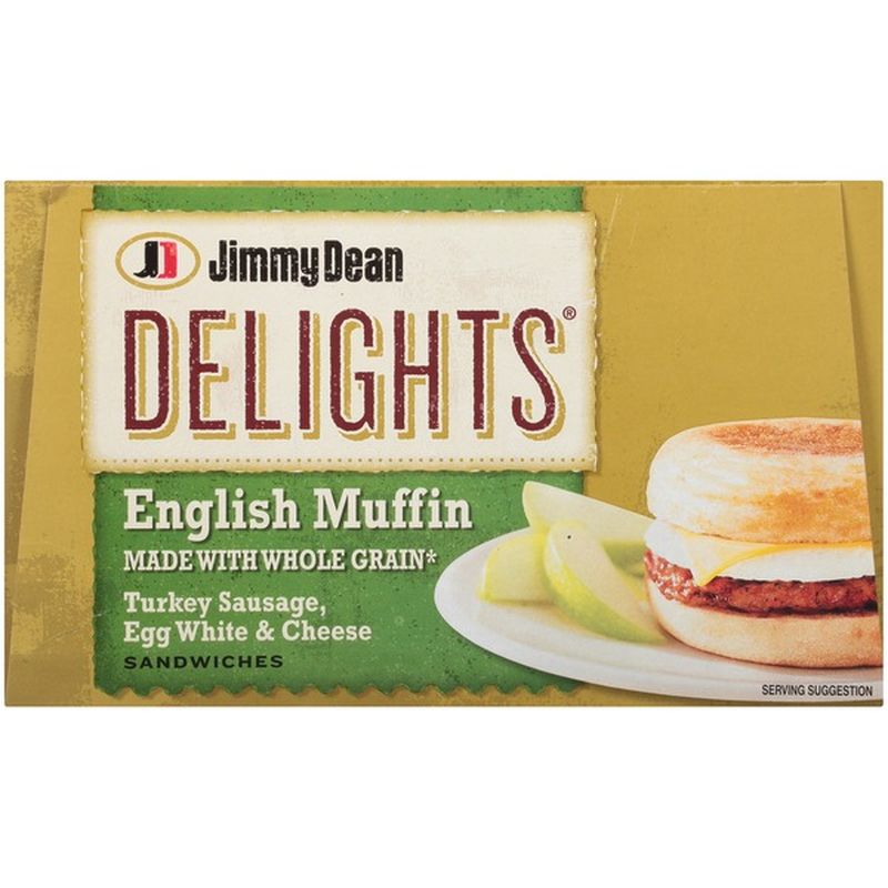 Jimmy Dean Turkey Sausage Breakfast Sandwiches (61.2 oz) Delivery or