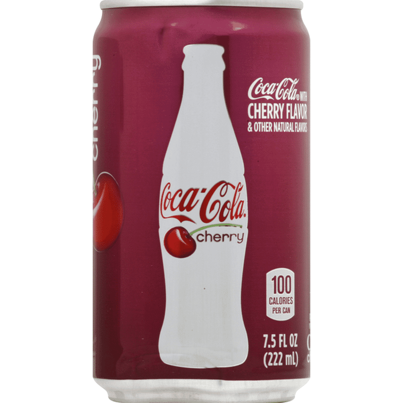 Coca-Cola Cherry Soda Soft Drink (7.5 fl oz) - Instacart