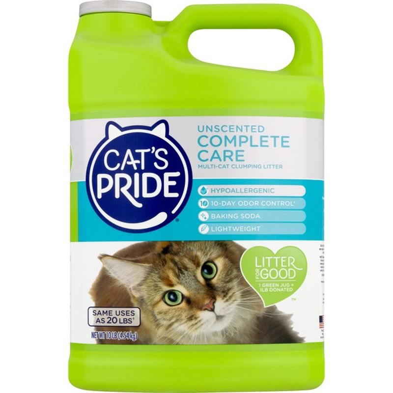 Cat's Pride Unscented Complete Care MultiCat Clumping Litter (4.54 kg