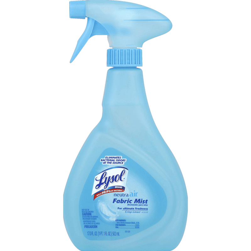 Lysol Fabric Mist, Crisp Linen Scent (17 oz) Instacart