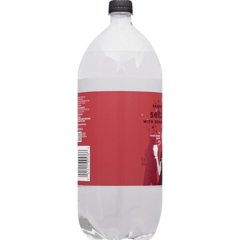 Publix Seltzer Water, Raspberry Flavored (2 oz) from Publix Instacart