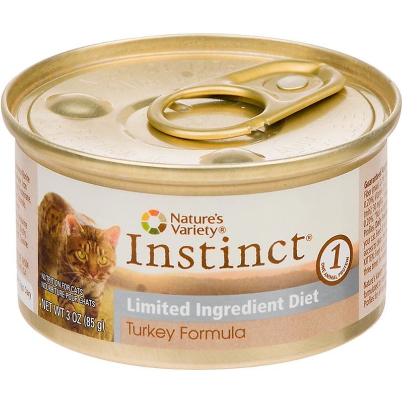 nature's variety instinct limited ingredient turkey cat food