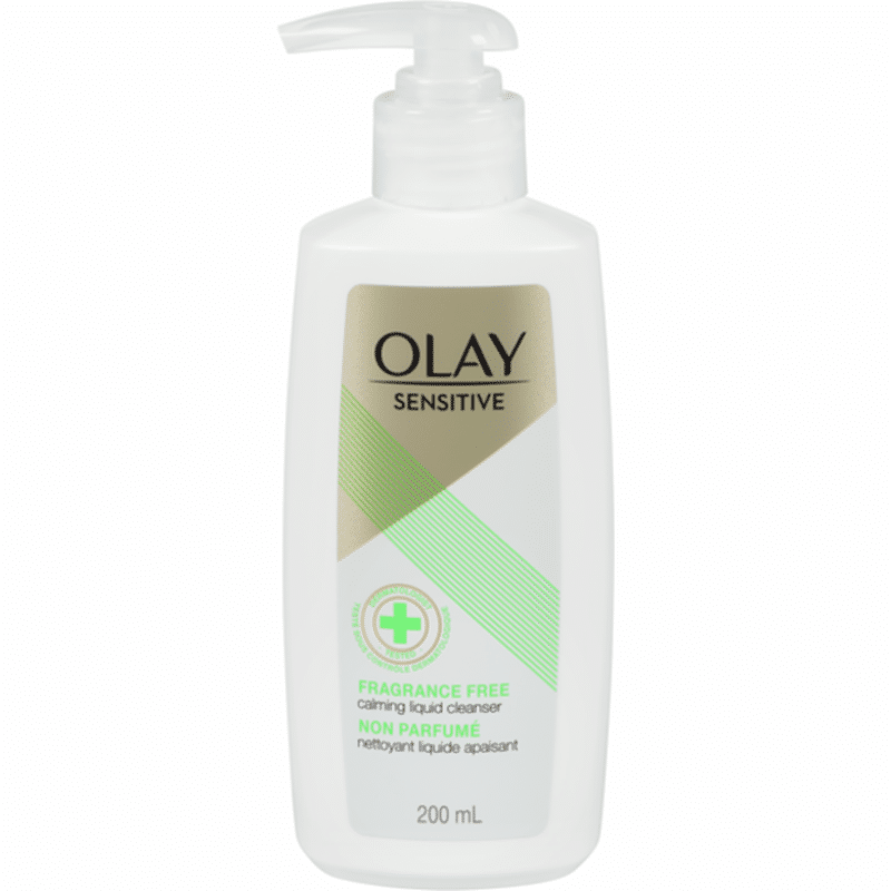 olay calming liquid cleanser
