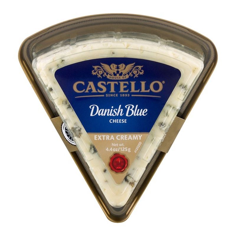 Castello Cheese Danish Blue 60 Extra Creamy 4 4 Oz Instacart