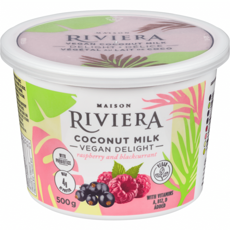 Maison Riveria Vegan Delight Raspberry & Blackcurrant Coconut Milk