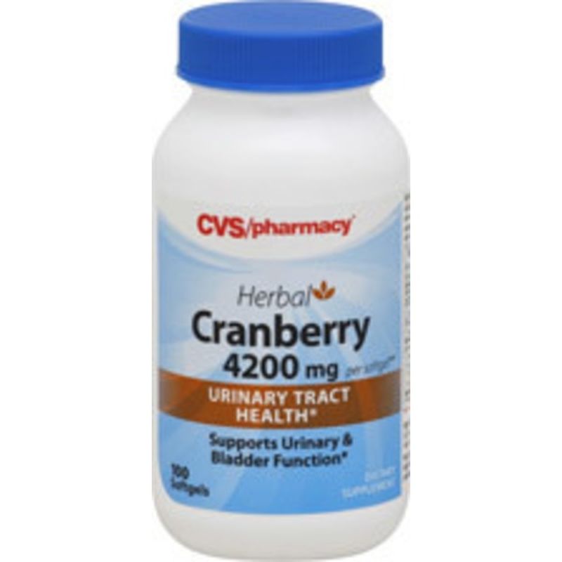 Cvs Health Cranberry 4200mg Urinary Tract Health Dietary