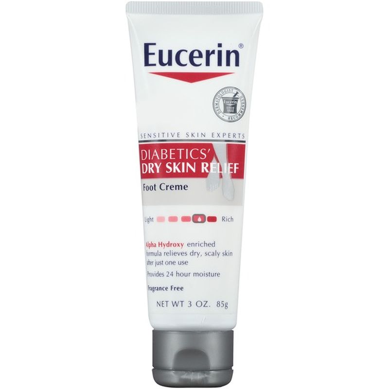 Eucerin Diabetics Dry Skin Relief Foot Creme (3 oz) Delivery or Pickup
