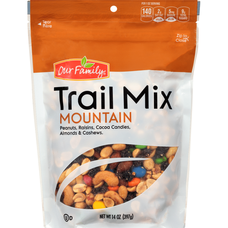 Our Family Trail Mix, Mountain (14 oz) - Instacart