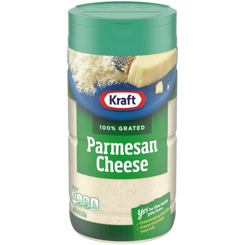 Kraft 100% Grated Parmesan Cheese