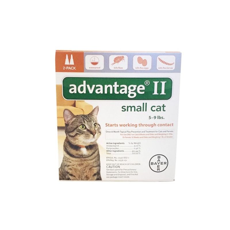 petco advantage ii small cat