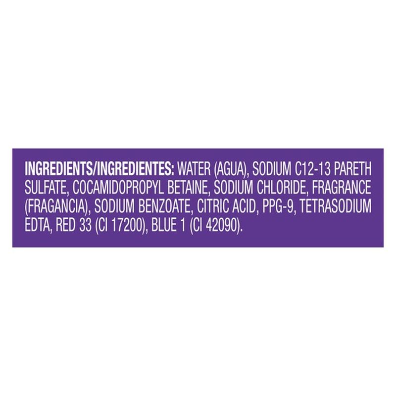 caress black orchid body wash
