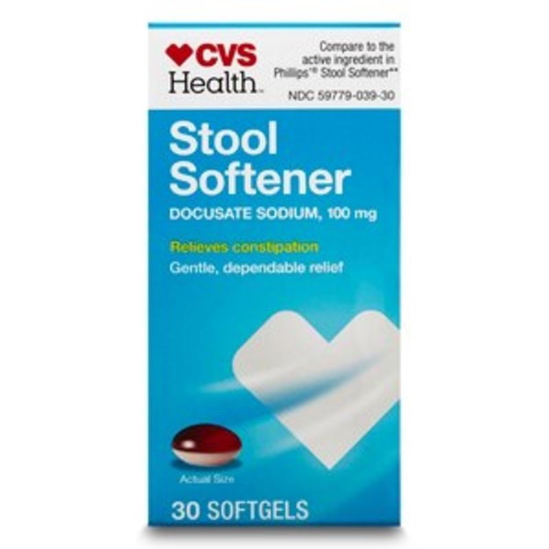 CVS Health Stool Softener, 100 mg, Softgels (30 each) Instacart
