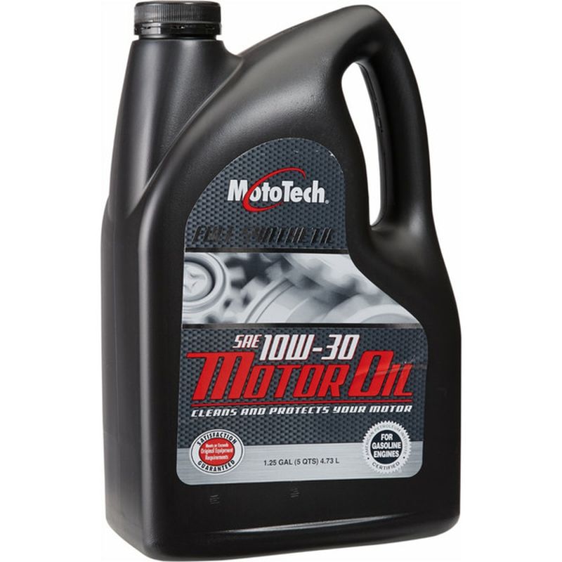 Moto Tech 10 W-30 SAE Full Synthetic Motor Oil