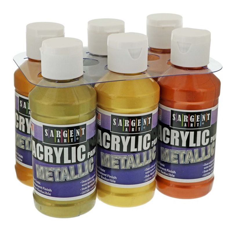 Sargent Art Metallic Acrylic Paint Set