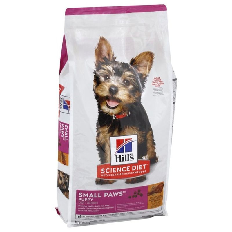 Hill s Science Diet Dog Food Premium Small Paws Puppy 15 5 Lb Instacart