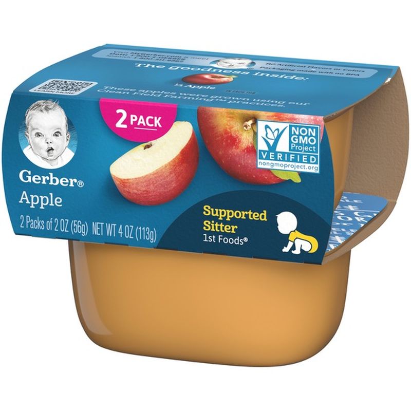 Gerber 1st Foods Apple Baby Food (2 oz) from H-E-B - Instacart