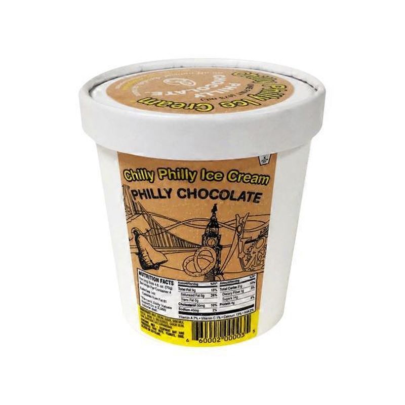 Chilly Philly Ice Cream Chocolate Ice Cream (16 oz) Delivery or Pickup