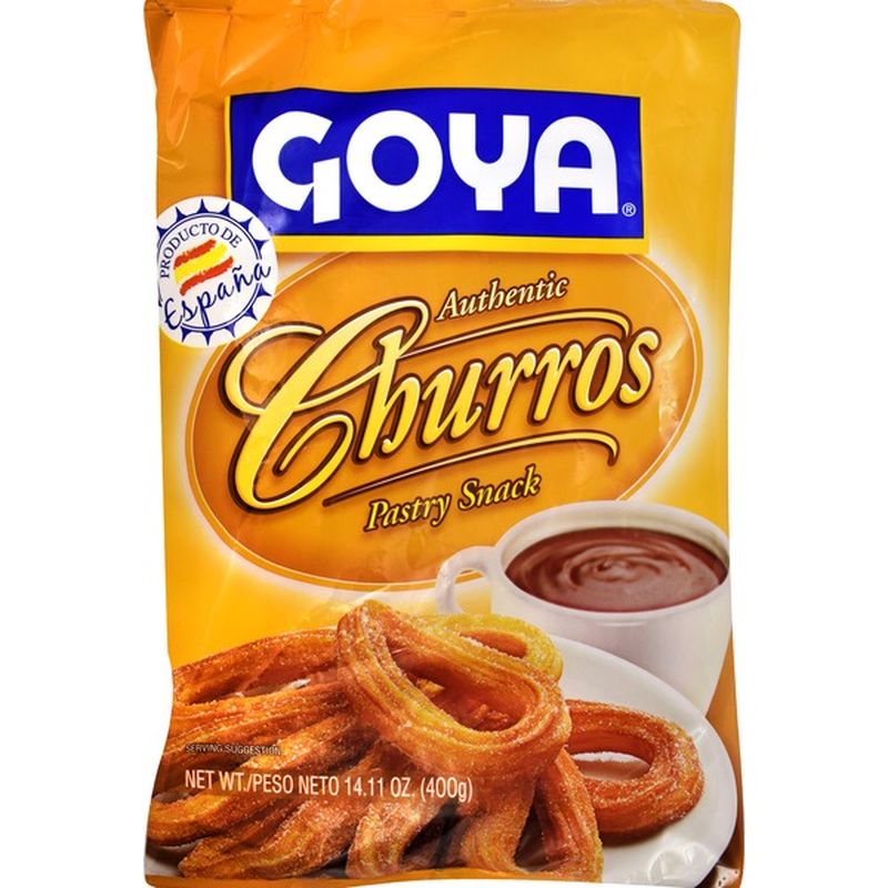 Goya Pastry Snack, Churros, Authentic (14.11 oz) Delivery or Pickup