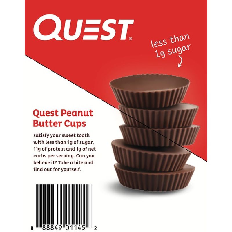 Quest Peanut Butter Cups (1.48 oz) Instacart