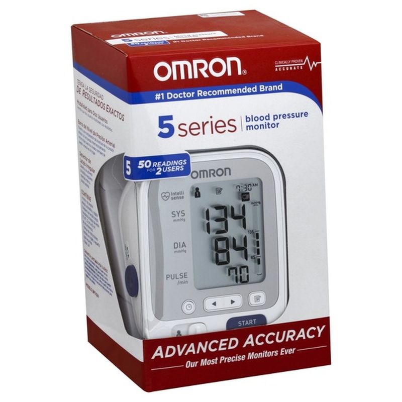 Omron Blood Pressure Monitor, 5 Series (each) Instacart