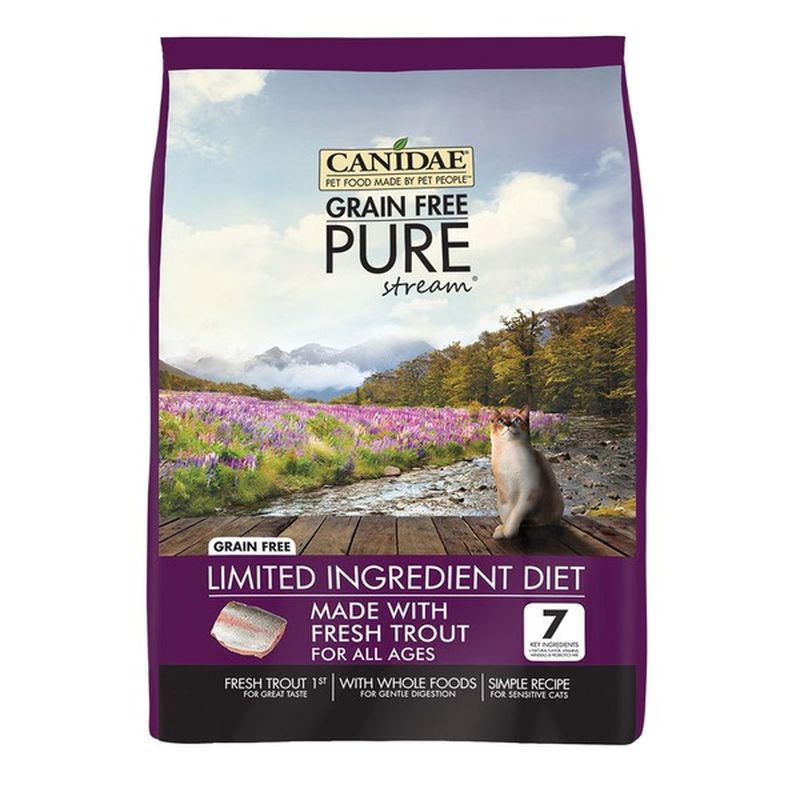 Canidae Grain Free Pure Stream Limited Ingredient Diet Natural Cat Food