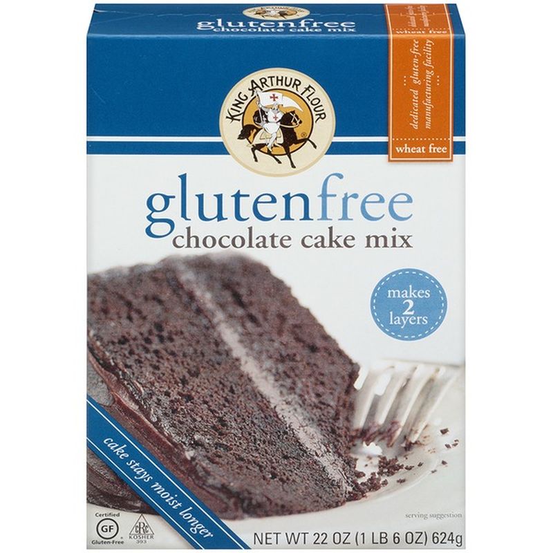 King Arthur Baking Cake Mix, Gluten Free, Chocolate (22 oz) from Food