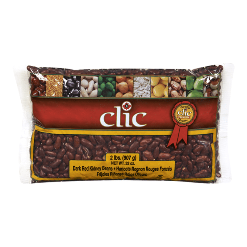 Clic Dark Red Kidney Beans (907 g) from Loblaws Instacart