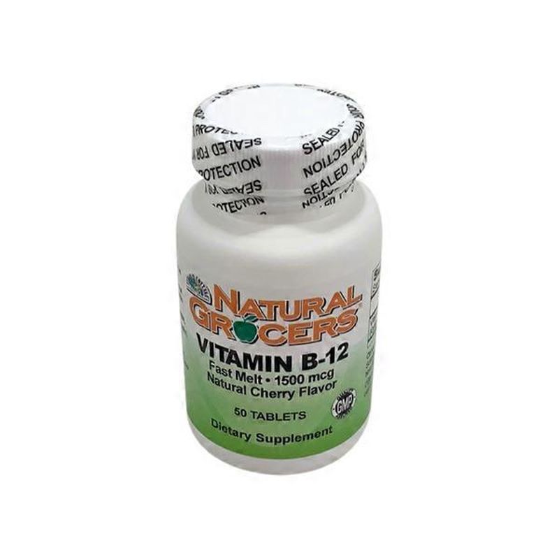 Natural Grocers by Vitamin Cottage Vitamin B12 Tablets (50 ct) Delivery