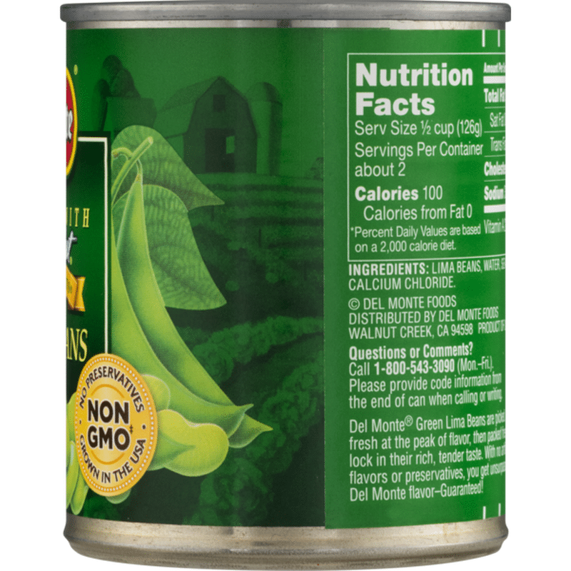 Del Monte Fresh Cut Harvest Selects Lima Beans (8.5 oz) Instacart