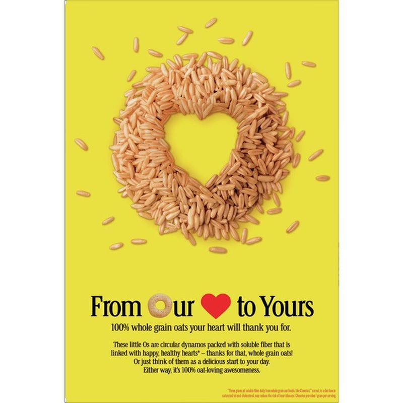 Cheerios Cereal, Whole Grain Oat, Toasted (8.9 oz) Instacart