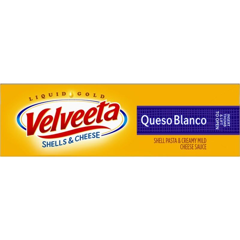 Kraft Velveeta Queso Blanco Shells & Cheese (12 oz) from ShopRite ...