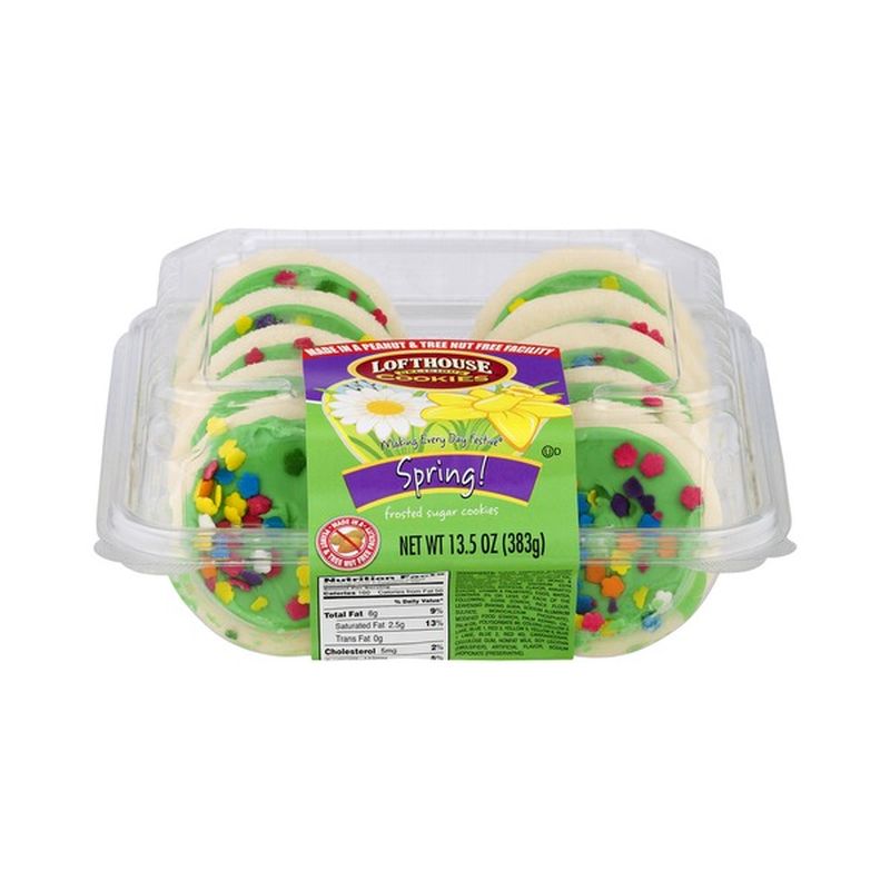 Lofthouse Sugar Cookies, Frosted, Spring (13.5 oz) Instacart