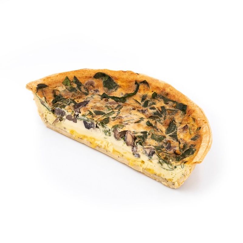 Half Vegetable Quiche
