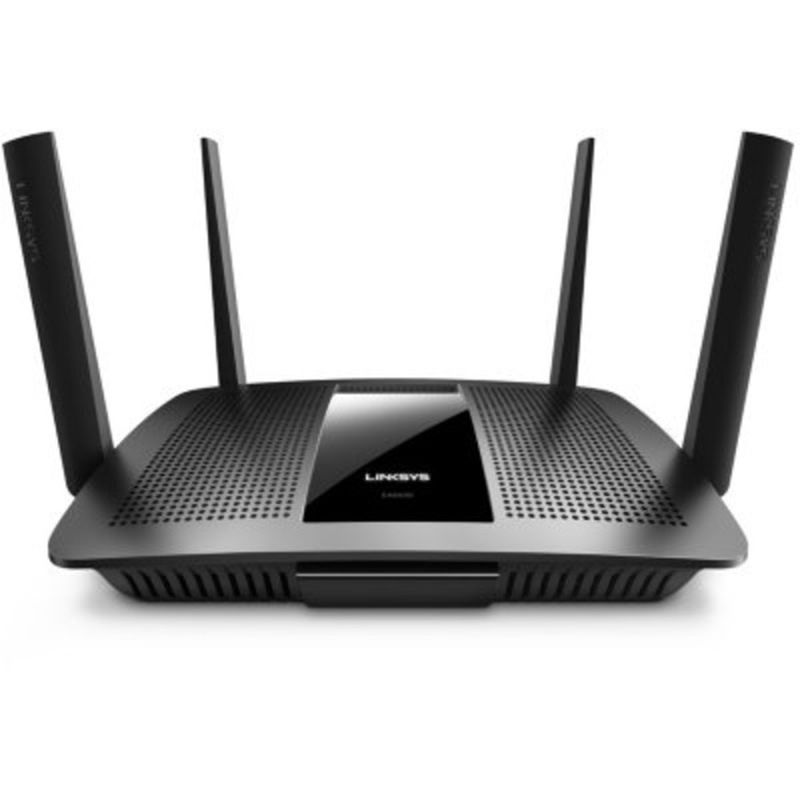 Linksys Ac2600 4 X 4 Mu Mimo Dual Band Gigabit Router With Usb 3.0 And E Sata Black (Ea8500)