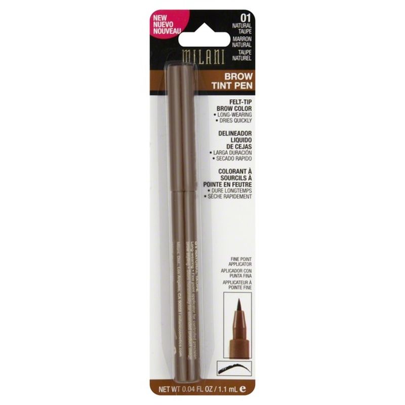 Milani Brow Tint Pen 01 Natural Taupe (0.04 fl oz) from CVS Pharmacy