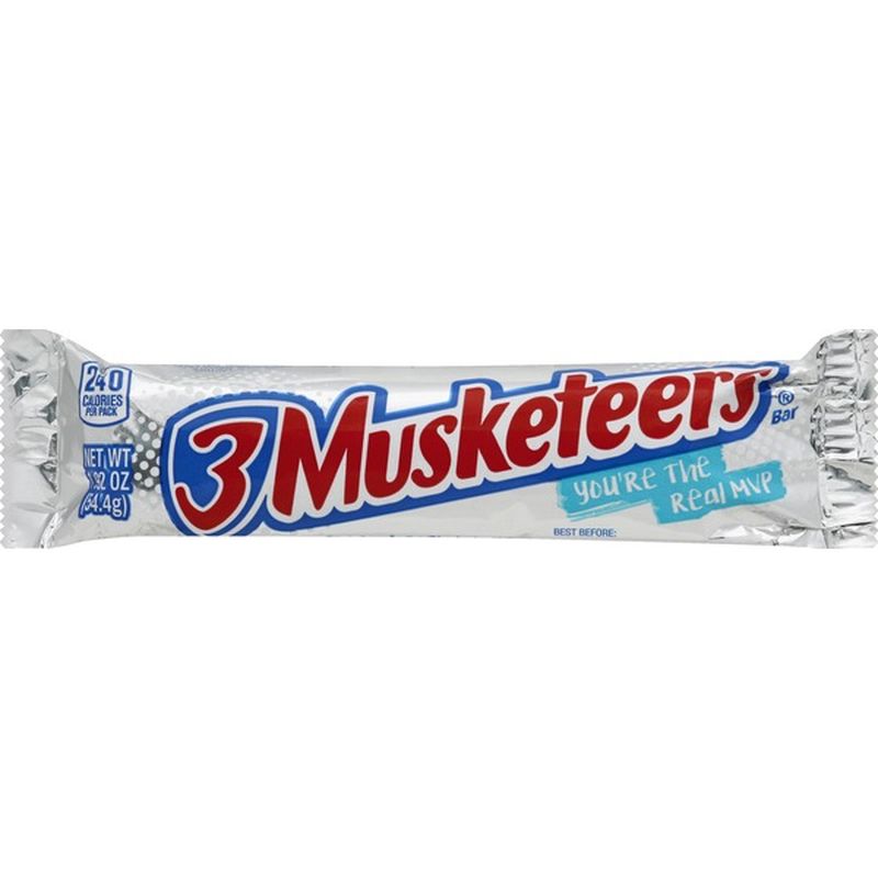 three musketeers candybar