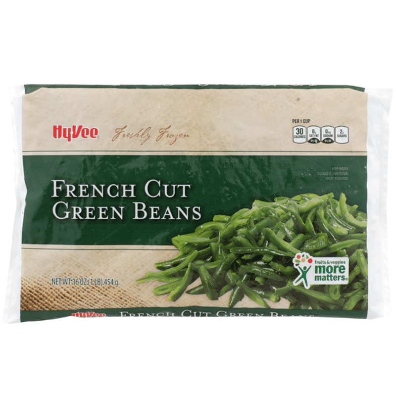 HyVee Freshly Frozen French Cut Green Beans (16 oz) Instacart