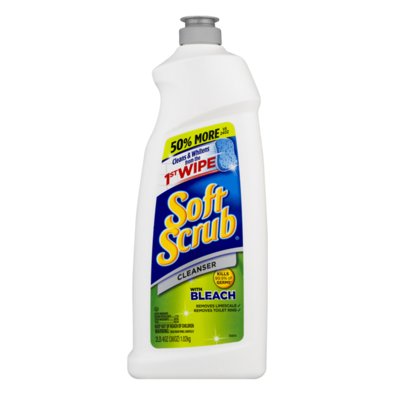 Soft Scrub Antibacterial Cleaner with Bleach Surface Cleanser (36 fl oz